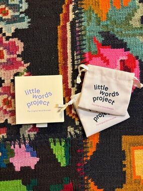 NEW Little Words Project Gift box and bags set